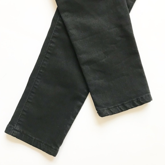 FREE PEOPLE Black Mid Rise Skinny Jean 25 - Picture 4 of 7